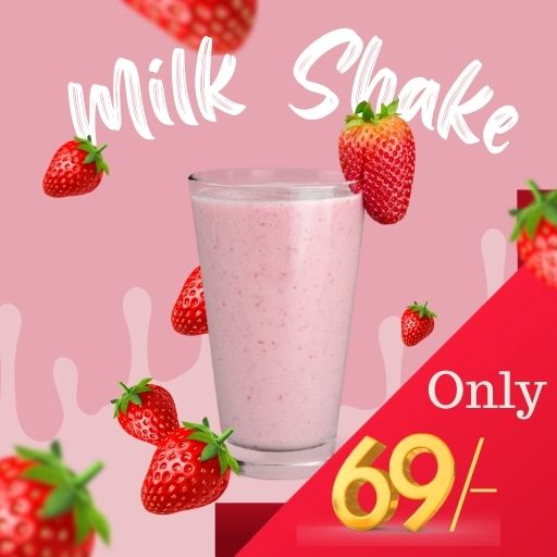 @69/- ONLY : ANY MILK SHAKE RS.69/- ONLY